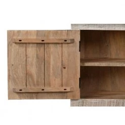 Antique White and Black Wooden Entryway Cabinet with 2 Doors and Metal Frame 16" L x 48" W x 36" H by The Urban Port -The Urban Port Sales antique white and black the urban port accent cabinets upt 263778 44 1000