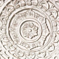 Antique White Mango Wood Handcrafted Farmhouse Carved Sideboard Console Buffet with 2-Engraved Doors and 3-Drawers by The Urban Port -The Urban Port Sales antique white the urban port sideboards buffet tables upt 248142 66 1000