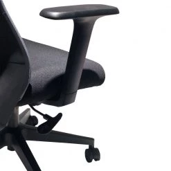 Black and Gray Adjustable Headrest Ergonomic Swivel Office Chair with Padded Seat and Casters by The Urban Port -The Urban Port Sales black and gray the urban port ergonomic chairs upt 230094 44 1000