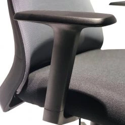 Black and Gray Mesh Back Adjustable Ergonomic Office Swivel Chair with Padded Seat and Casters by The Urban Port -The Urban Port Sales black and gray the urban port ergonomic chairs upt 230098 1f 1000