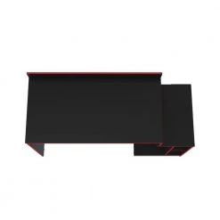 53.54 in. W Rectangular Black and Red Wooden Home Office Computer Gaming Desk by The Urban Port 11 53.54 in. W Rectangular Black and Red Wooden Home Office Computer Gaming Desk by The Urban Port -The Urban Port Sales black and red the urban port computer desks upt 225273 c3 1000