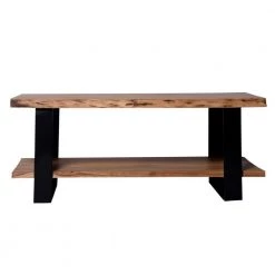 24 in. Brown and Black Rectangle Wooden Coffee Table by The Urban Port -The Urban Port Sales brown and black the urban port coffee tables upt 250417 4f 1000