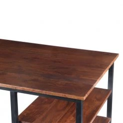 24 in. Rectangular Brown/Black Writing Desk by The Urban Port -The Urban Port Sales brown and black the urban port writing desks upt 195123 1f 1000