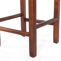32 in. Brown Mango Wood Barstool with Rope Weaved Seat by The Urban Port -The Urban Port Sales brown the urban port bar stools upt 262413 1f 1000