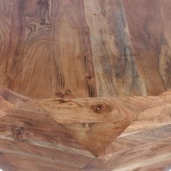 35 in. Brown Medium Octagon Wood Coffee Table with Smooth Top by The Urban Port -The Urban Port Sales brown the urban port coffee tables upt 183796 fa 1000