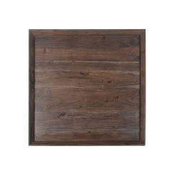 36 in. Brown Medium Square Wood Coffee Table with Trapezoid Base by The Urban Port -The Urban Port Sales brown the urban port coffee tables upt 204781 1f 1000