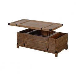 44 in. Brown Large Rectangle Wood Coffee Table with Lift Top by The Urban Port -The Urban Port Sales brown the urban port coffee tables upt 215750 1f 1000