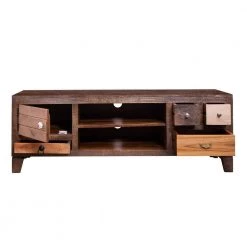 17.22 in. Brown 4-Drawer Media Console Cabinet with 1 Door and 2 Open Compartments by The Urban Port 17 17.22 in. Brown 4-Drawer Media Console Cabinet with 1 Door and 2 Open Compartments by The Urban Port -The Urban Port Sales brown the urban port tv stands upt 238083 1f 1000