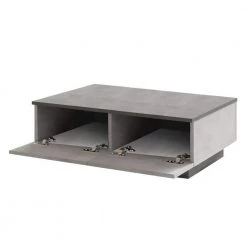 23.6 in. Charcoal and Gray Modern Rectangular Particle Board Plinth Base Coffee Table with Storage by The Urban Port -The Urban Port Sales charcoal and gray the urban port coffee tables upt 272742 c3 1000