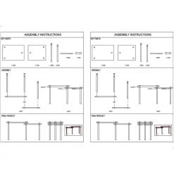 33.5 in. W Dark Brown Solid Wood End Table with Pull Out Extension and Grain Details by The Urban Port -The Urban Port Sales dark brown the urban port end side tables upt 238068 d4 1000