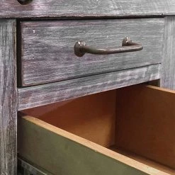 26 in. W Distressed Brown 4-Drawer Wooden Home Office Writing Desk with Sled Leg Support by The Urban Port -The Urban Port Sales distressed gray the urban port writing desks upt 233116 4f 1000