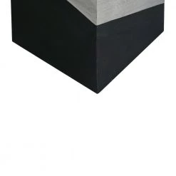 Industrial 15 in. Gray and Black Wooden Frame End Table with Square Top by The Urban Port -The Urban Port Sales gray and black the urban port end side tables upt 263779 4f 1000