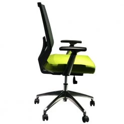 Green and Gray Adjustable Mesh Back Ergonomic Office Swivel Chair with Padded Seat and Casters by The Urban Port -The Urban Port Sales green and gray the urban port ergonomic chairs upt 230095 4f 1000