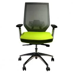 Green and Gray Adjustable Mesh Back Ergonomic Office Swivel Chair with Padded Seat and Casters by The Urban Port -The Urban Port Sales green and gray the urban port ergonomic chairs upt 230095 c3 1000