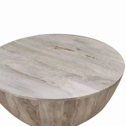 36 in. Light Brown Medium Round Wood Coffee Table by The Urban Port 12 36 in. Light Brown Medium Round Wood Coffee Table by The Urban Port -The Urban Port Sales light brown the urban port coffee tables upt 32181 1f 1000