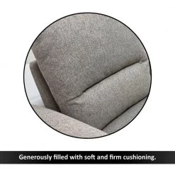 89.5 in. W Light Gray Fabric 2 Piece Pull Out Sleeper Sofa with Storage Chaise and Split Back by The Urban Port -The Urban Port Sales light gray the urban port sofa beds upt 248140 66 1000