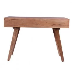 45 in. Rectangular Oak Brown Acacia Wood 1-Drawer Writing Desk by The Urban Port -The Urban Port Sales oak brown the urban port writing desks upt 242833 1f 1000