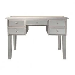 43 in. Gray Standard Rectangle Mirroed Console Table by The Urban Port 14 43 in. Gray Standard Rectangle Mirroed Console Table by The Urban Port -The Urban Port Sales silver and gray the urban port console tables upt 157133 4f 1000