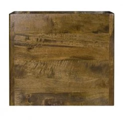 1-Drawer Walnut Brown Traditional Bedside Table with Angled Legs 20.5 in. H x 18.9 in. W x 16.9 in. D by The Urban Port -The Urban Port Sales walnut brown the urban port nightstands upt 242820 fa 1000