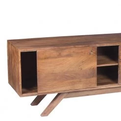 17 in. Walnut and Brown Wood TV Stand Fits TVs Up to 62 in. with Storage Doors by The Urban Port -The Urban Port Sales walnut brown the urban port tv stands upt 182998 44 1000