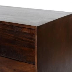 17.7 in. Walnut Brown TV Cabinet with 4 Drawers Fits TV's up to 60 in. and Wooden Frame by The Urban Port 18 17.7 in. Walnut Brown TV Cabinet with 4 Drawers Fits TV's up to 60 in. and Wooden Frame by The Urban Port -The Urban Port Sales walnut brown the urban port tv stands upt 262408 1f 1000