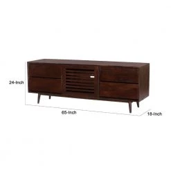 17.7 in. Walnut Brown TV Cabinet with 4 Drawers Fits TV's up to 60 in. and Wooden Frame by The Urban Port 21 17.7 in. Walnut Brown TV Cabinet with 4 Drawers Fits TV's up to 60 in. and Wooden Frame by The Urban Port -The Urban Port Sales walnut brown the urban port tv stands upt 262408 76 1000