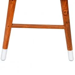 20 in. Warm Brown Rectangular Acacia Wooden Side Table with Angled Legs by The Urban Port -The Urban Port Sales warm brown the urban port end side tables upt 272015 44 1000